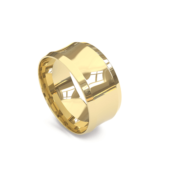 Aliança em Ouro 10K - AS1395