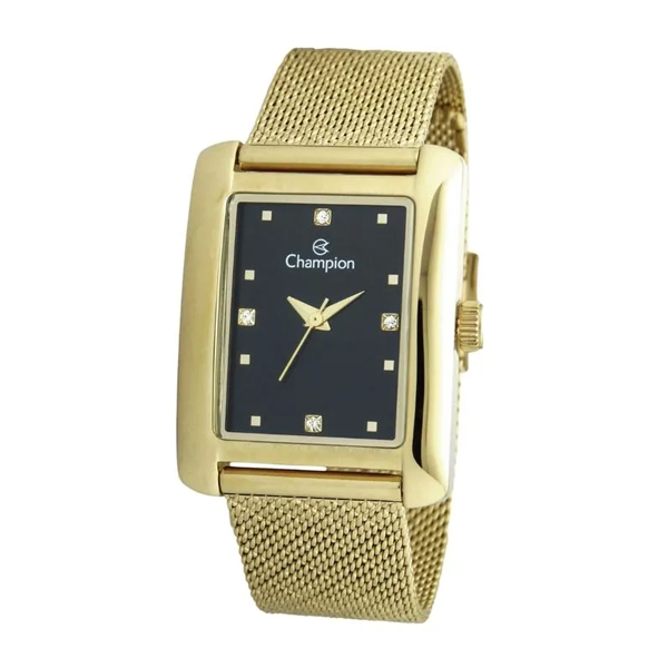 Relógio Feminino Classic Champion Dourado CF24215U